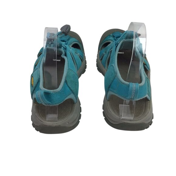 Keen Venice Womens 7.5 Waterproof Hiking Sandals Turquoise Gray Washable - Picture 3 of 10